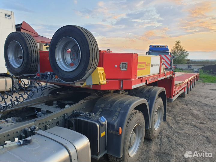 Полуприцеп трал (тяжеловоз) Тверьстроймаш 993951-0024, 2022
