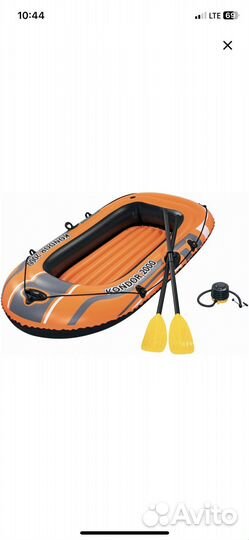 Надувная лодка новая в коробке