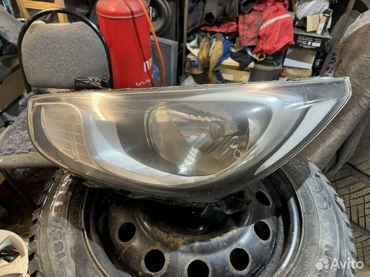 Фары на hyundai solaris 1 дорестайлинг