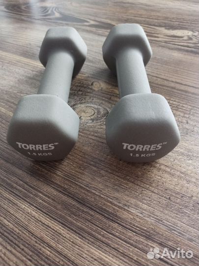 Гантели 1.5 кг