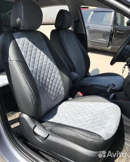 Автомобильные чехлы на Hyundai Solaris 2 (2017+)