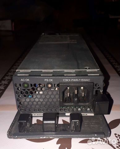 Блок питания Cisco C3KX-PWR-715WAC