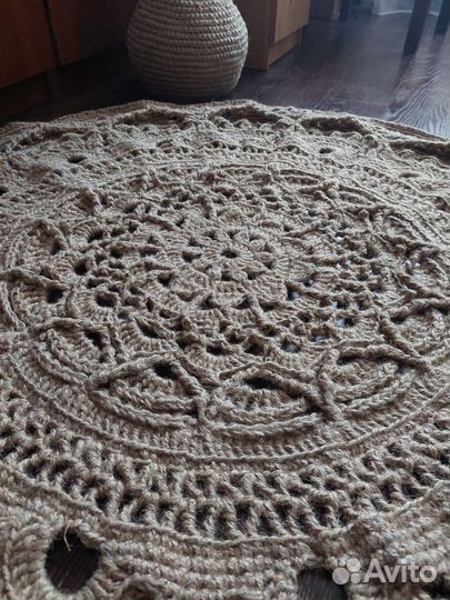 Ковер из джута