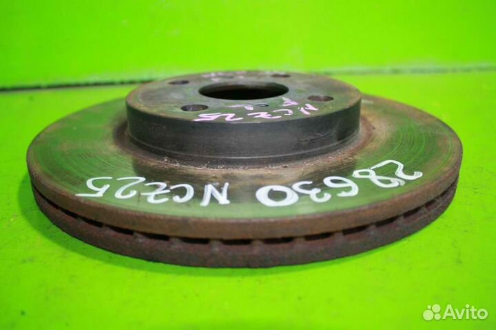 Диск тормозной toyota raum NCZ25 передний 255мм