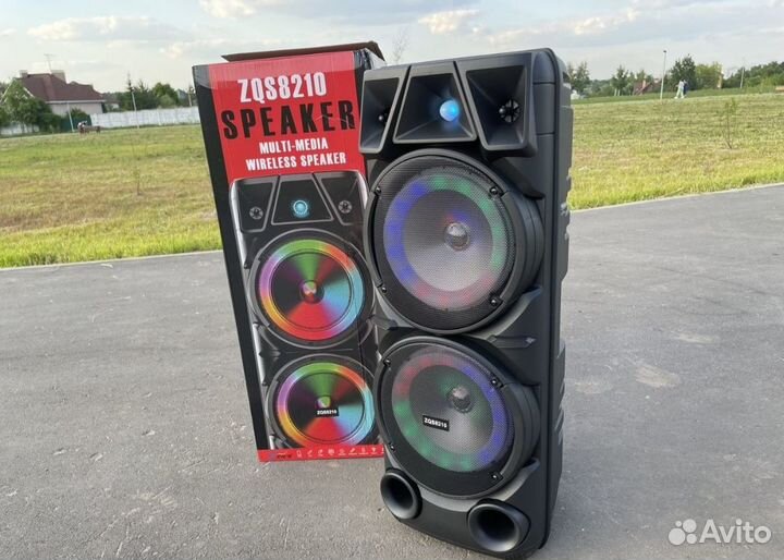 Портативная блютуз колонка