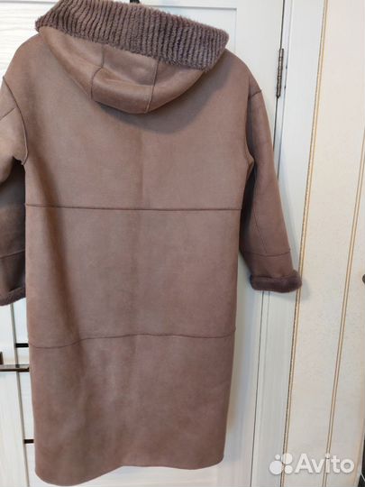 Женская дубленка 48 размер