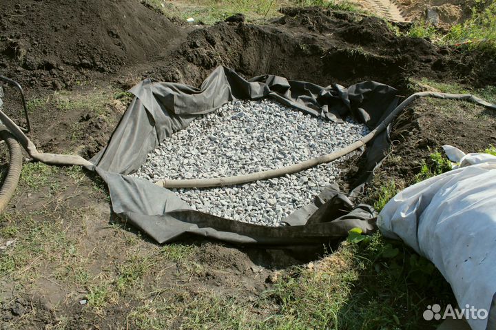 Септик под ключ из жби колец