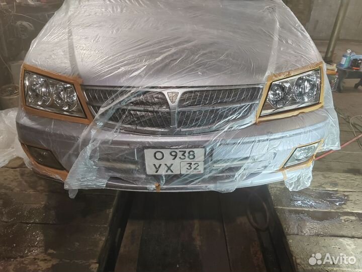 Лакировка фар автомобиля