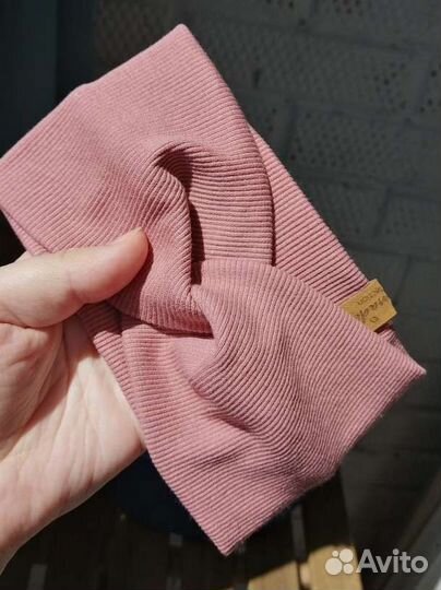 Повязка на голову (в рубчик)