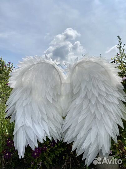 Крылья ангела белые