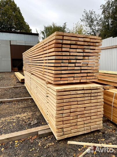 Брус обрезной 100х100х6000мм