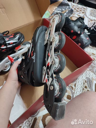 Роликовые коньки детские раздвижные