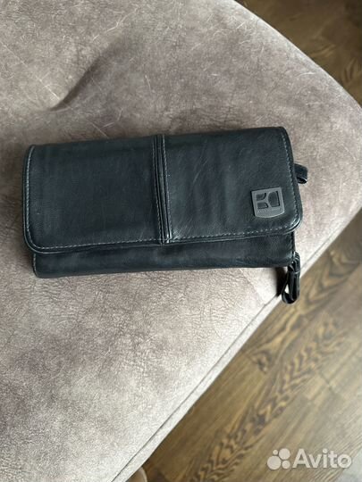 Кожаный клач мужской