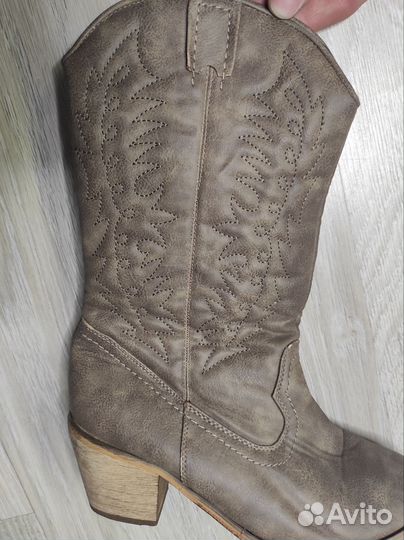 Казаки женские 38 размер натуральная кожа