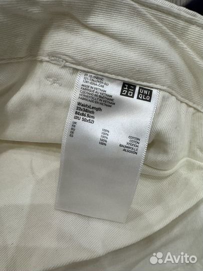 Брюки чинос Uniqlo, 33 x 34