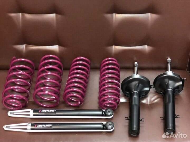 Спорт подвеска с занижением Vogtland VW Golf 1