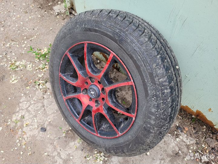 Комплект дисков R14 с летней резиной 4 шт