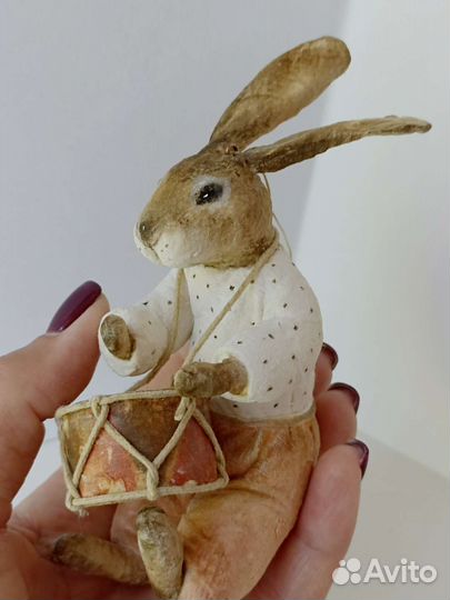 Игрушечный зайка ватная игрушка