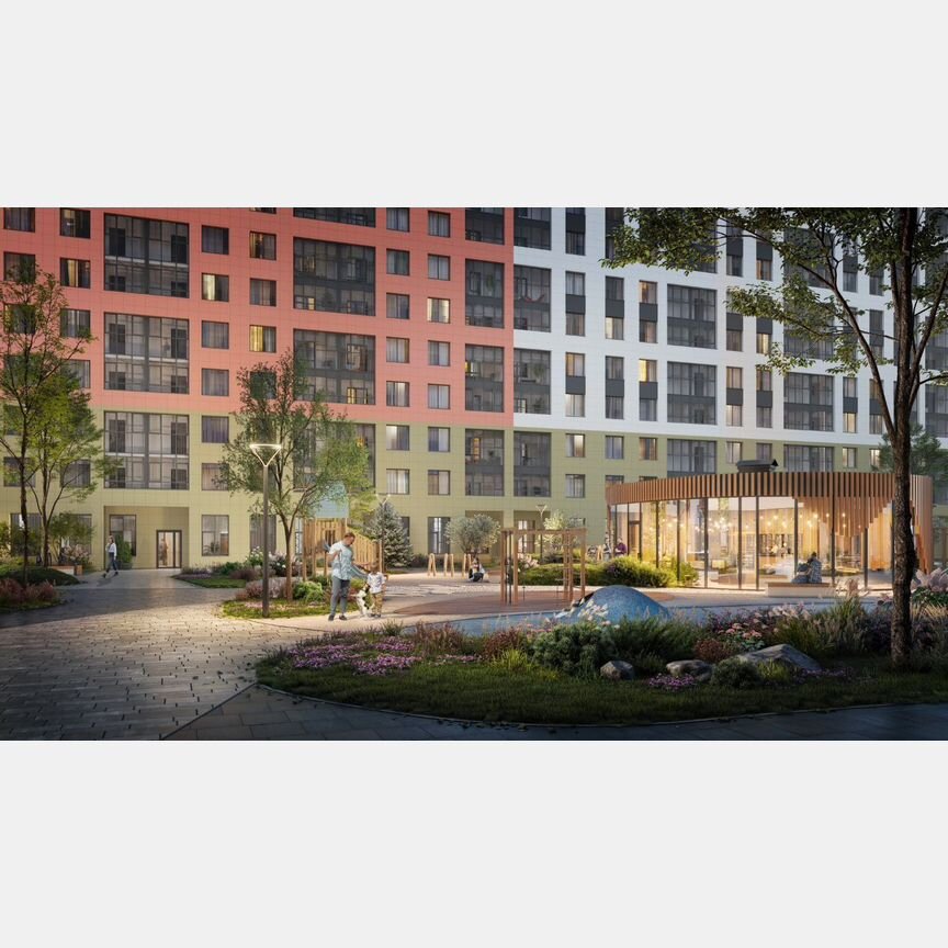 1-к. квартира, 38 м², 3/25 эт.