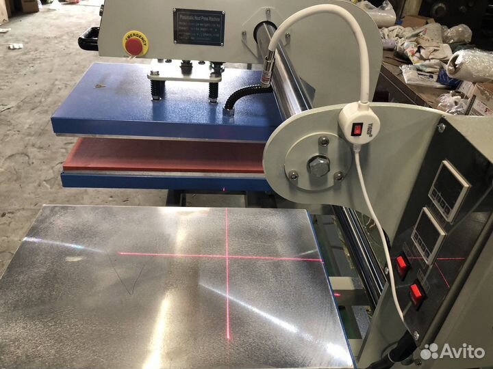 Пневматический термопресс 40х60 вертикальный