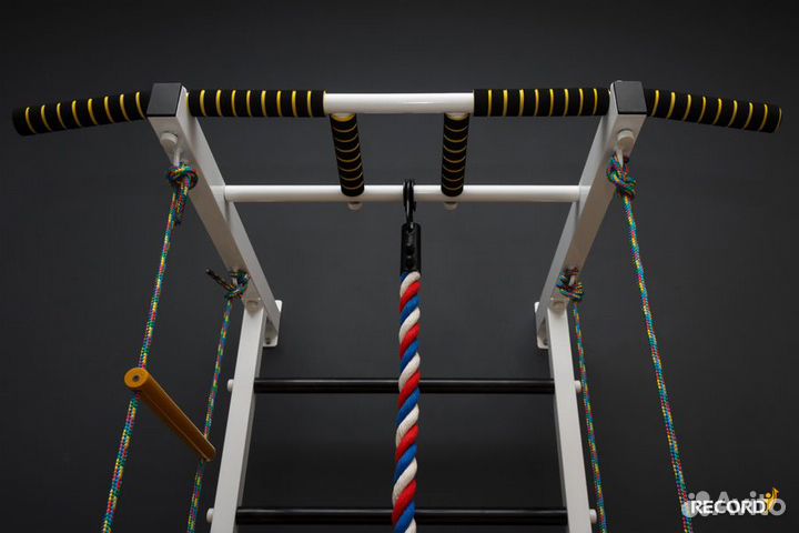 Шведская стенка Рекорд Монолит №2 - турник фиксиро