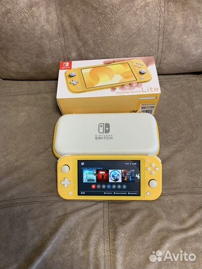 Nintendo switch lite прошитая
