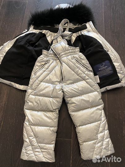 Зимний комплект для девочки 92