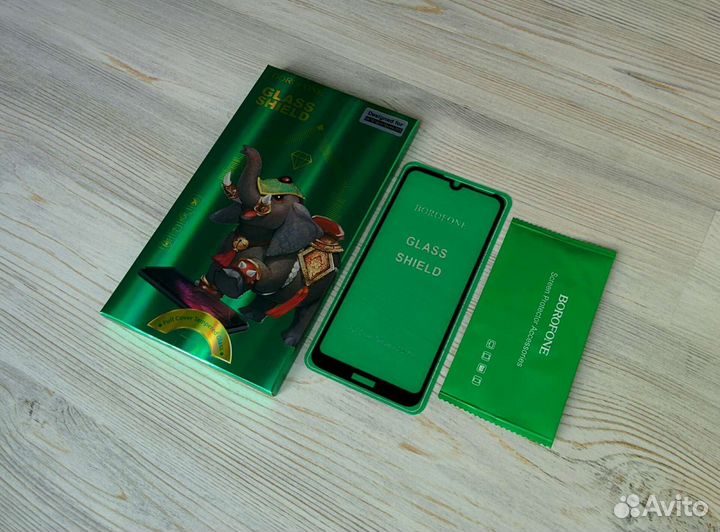 На Honor 8a / Huawei Y6 2019 стекло чехол поклейка