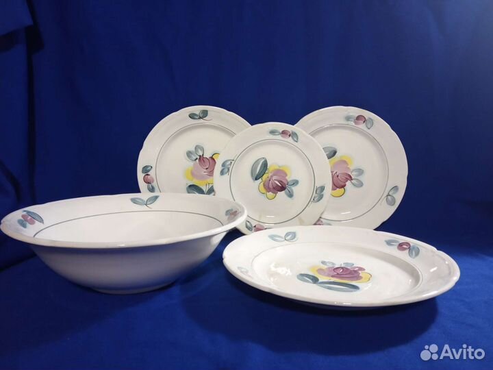 Столовый сервиз СССР (часть) 1962-74 зик