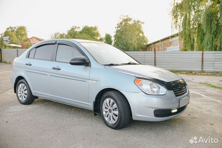 Hyundai Accent 1.4 МТ, 2008, 204 536 км