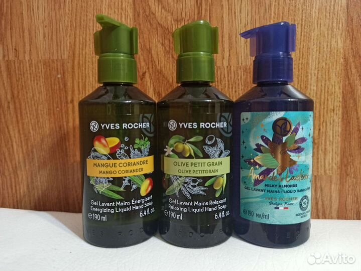 Гель, мыло, молочко Ив Роше Yves Rosher