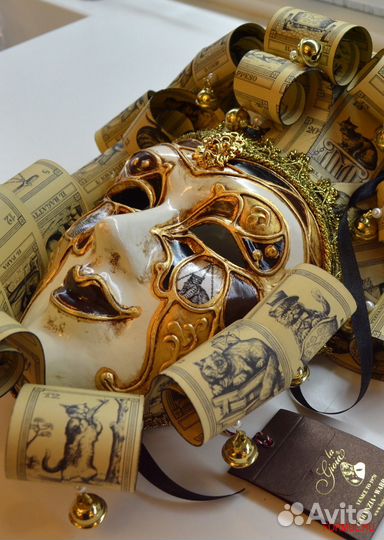 201831 Маска La gioia 326C Jolly donna ricci