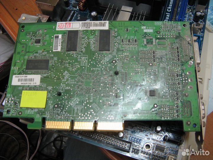Видеокарта AGP Asus V9520/TD