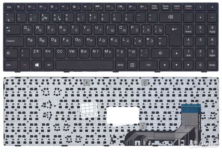 Клавиатура для ноутбука Lenovo 100-15IBY p/n: 5N2