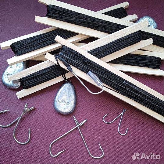 Снасти на сома. Квок, Урез, Донка, Монтаж на сома