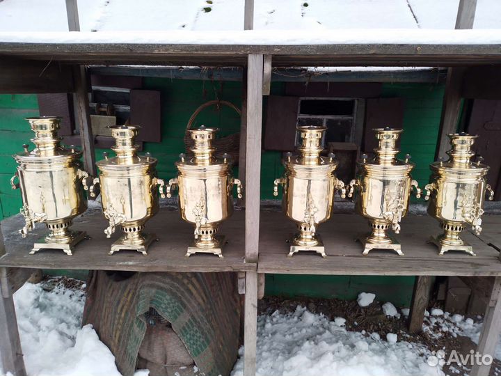 Самовар угольный банка медальная до 1917-го года