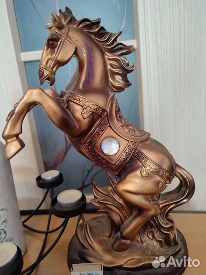 Подсвечник Звезда Давида, фигура Лошади