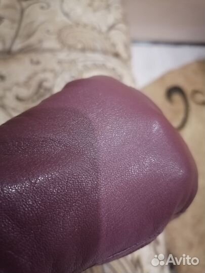 Перчатки женские кожаные 6.5