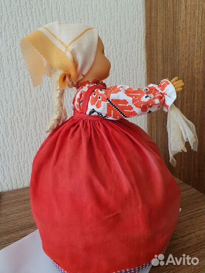 Кукла СССР чайница