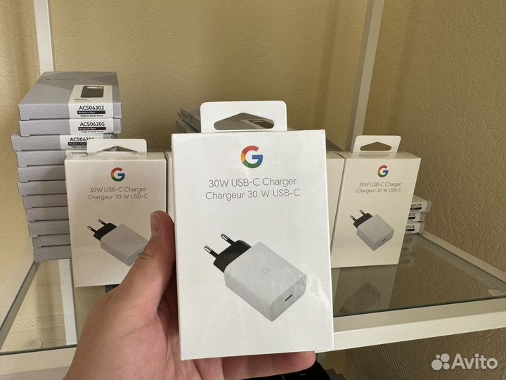 Google адаптер 30w