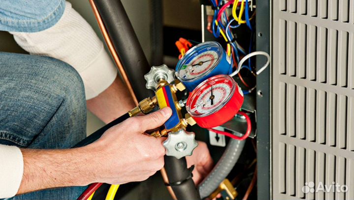 Опрессовка кондиц. Toyota LC 2002-2005