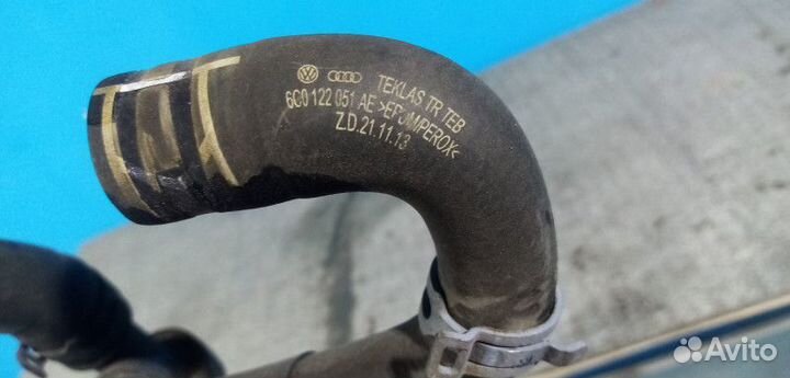 Патрубок Skoda Rapid