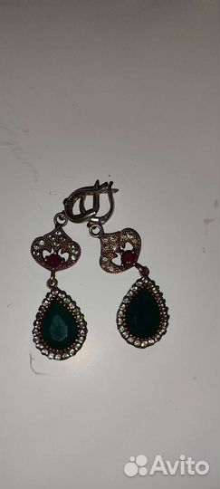Серебряные серьги