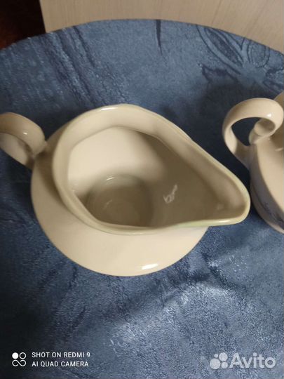 Старая Рига / молочник и сахарница