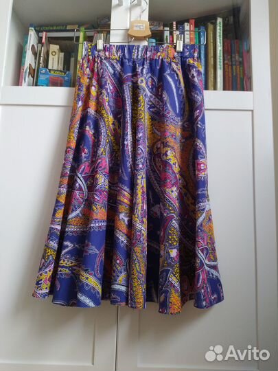 Юбка на резинке из итальянского хлопка