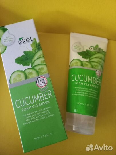 Ekel Пенка для умывания с экстрактом огурца
