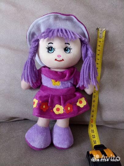 Кукла мягкая говорящая