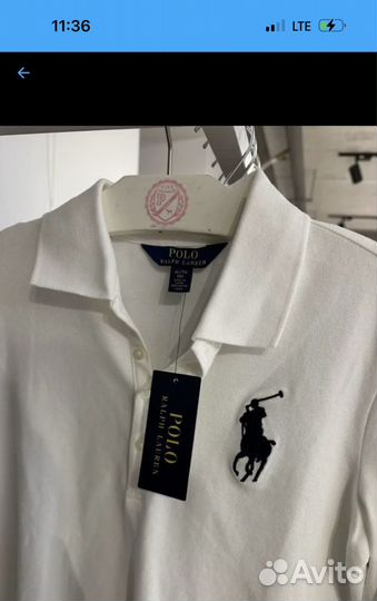 Лонгслив/поло ralph lauren