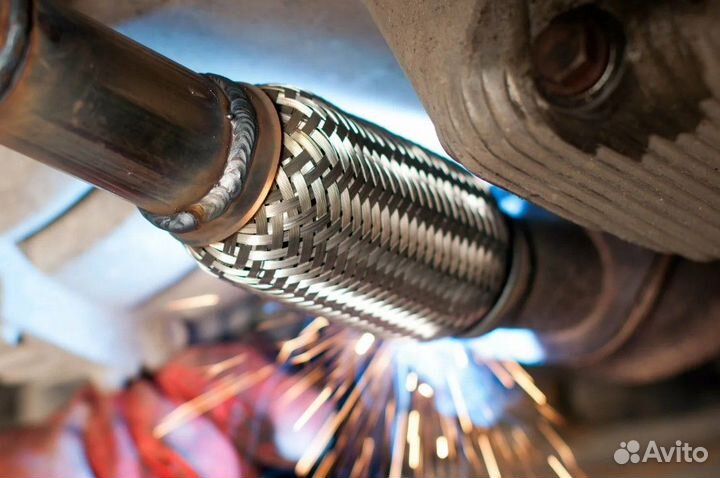 Ремонт глушителя Porsche Cayenne 2014-2018