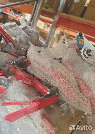 Затвор поворотный дисковый Machaon BFV-01 с ручкой